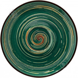 Wilmax Блюдце Spiral Green 14 см WL-669535/B