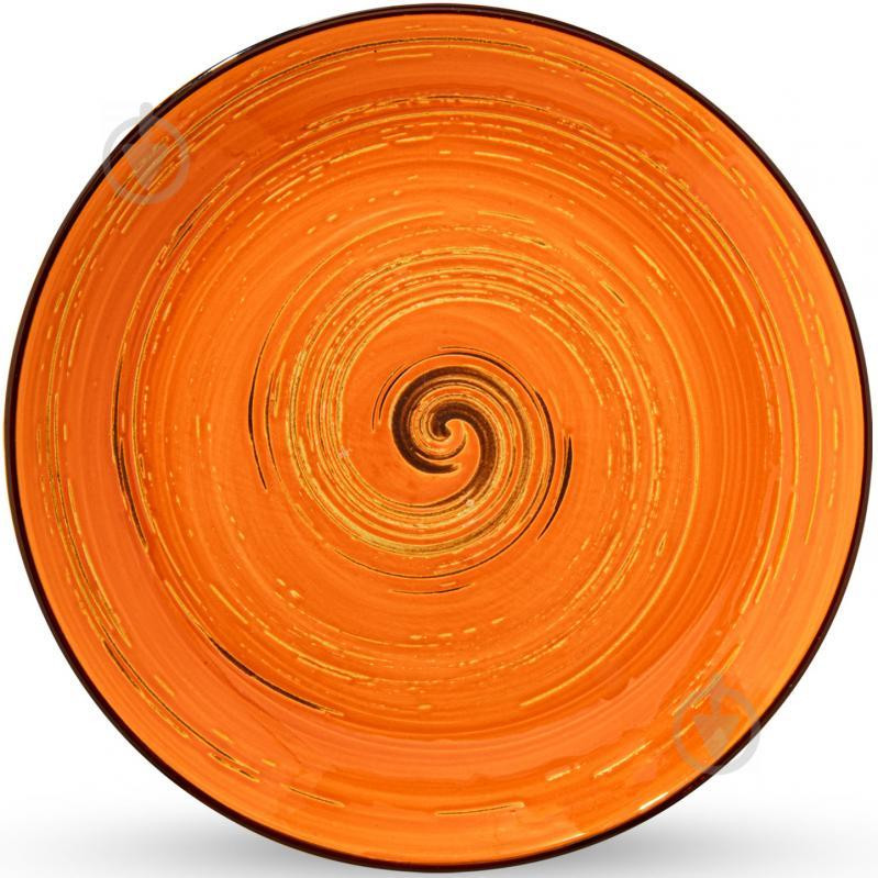 Wilmax Тарелка Spiral Orange 25,5 см WL-669314/A - зображення 1
