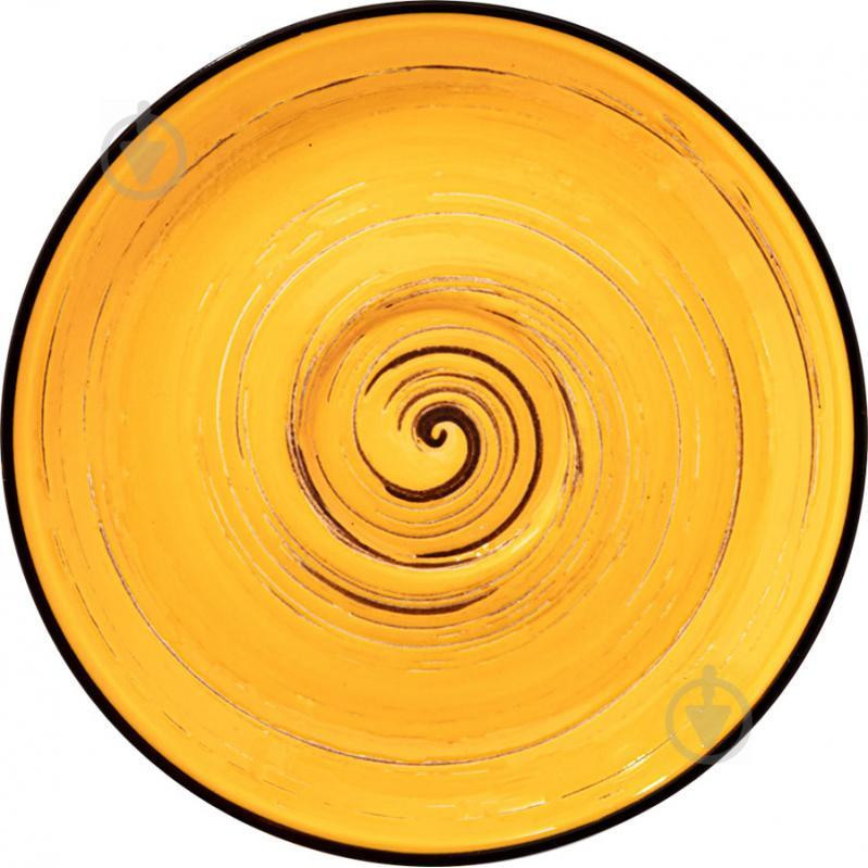 Wilmax Блюдце  Spiral Yellow WL-669434 / B (12см) - зображення 1