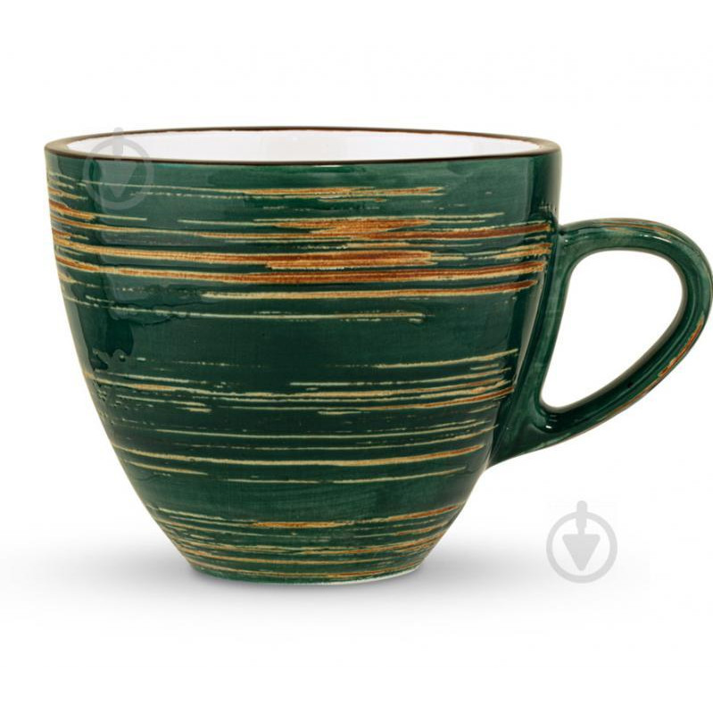 Wilmax Чашка для кофе Spiral Green 110 мл WL-669534/A - зображення 1