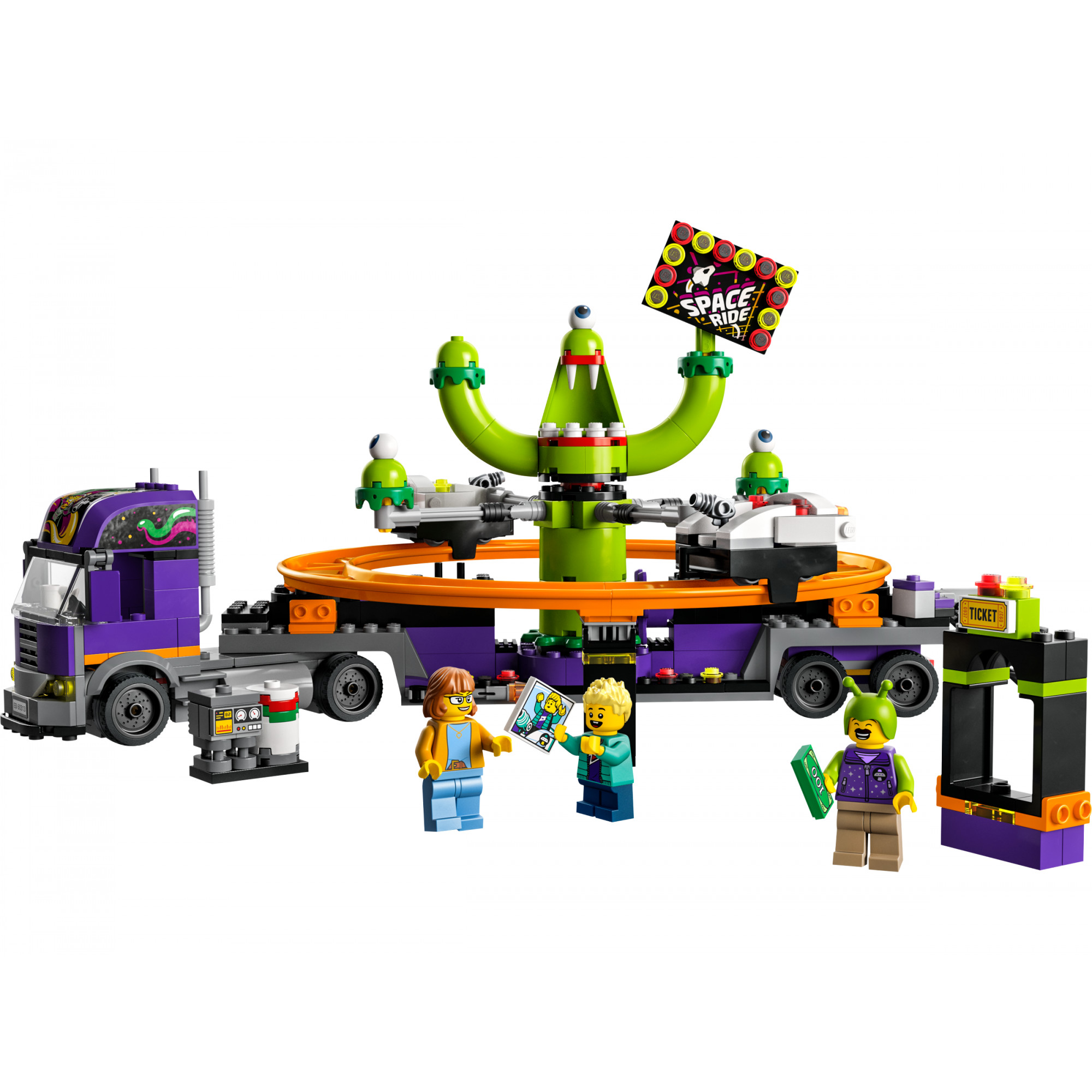 LEGO City Space Ride Amusement Truck (60313) - зображення 1