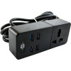 IQ POWER TB-T06 Black, 4xUSB, 2м - зображення 2