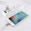 IQ POWER TB-T07 White, 2 розетки, 4xUSB, 2м - зображення 2