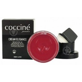 Coccine Крем для взуття  ELEGANCE 50 мл темно-червоний (5907546514365)