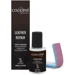 Coccine Крем для взуття  LEATHER REPAIR для гладкої шкіри з пензликом №02 10 мл чорний (5902367980139)