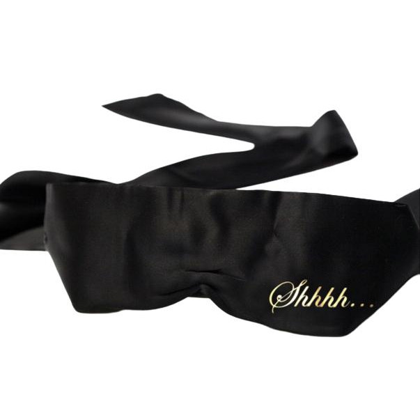 Bijoux Indiscrets Shhh Blindfold, black (8437008001098) - зображення 1