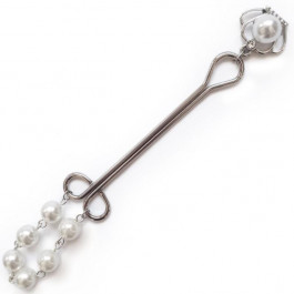 Art of Sex Clit Clamp Royal Pearls, silver (7770000310043)