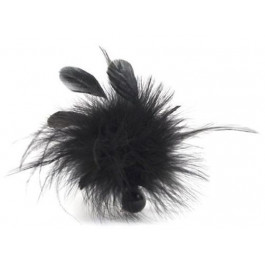 Bijoux Indiscrets Pom Pom Feather Tickler, black (8437008001104)