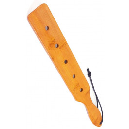 Fetish Tentation Paddle 5 Holes Bamboo (3479226060230)