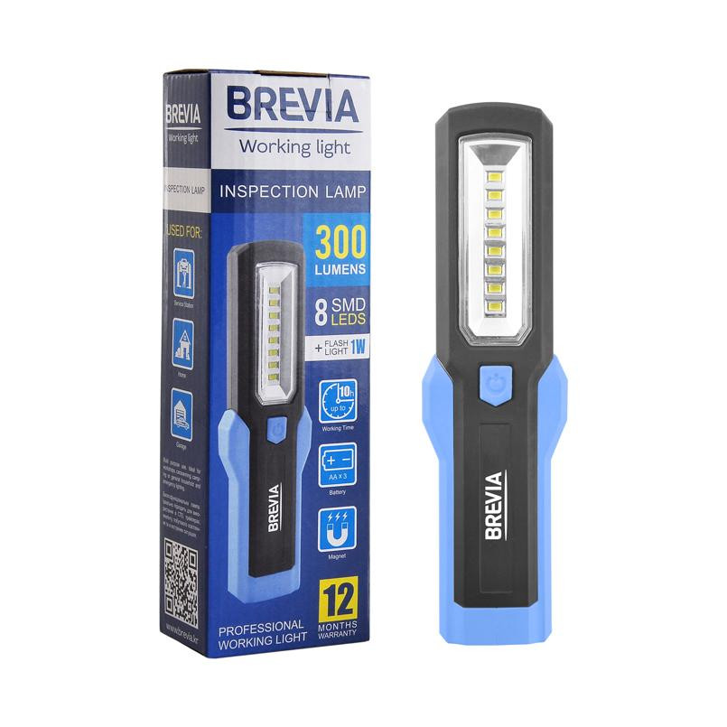 Brevia 8SMD 1W LED 300lm 3xAA (11310) - зображення 1