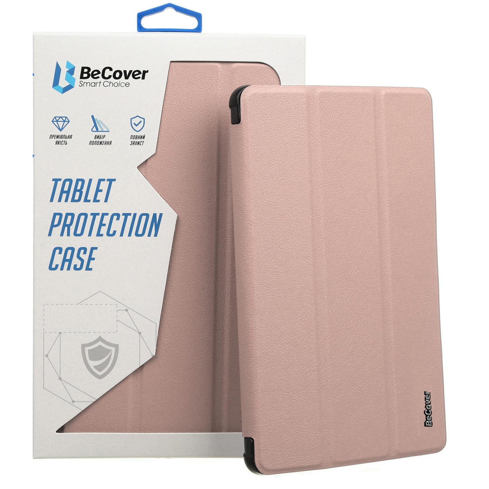 BeCover Чохол-книжка Soft Edge для Xiaomi Redmi Pad 10.61" 2022 Rose Gold (708746) - зображення 1