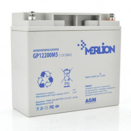 Merlion AGM GP1220M5 12 V 20 Ah акумулятор
