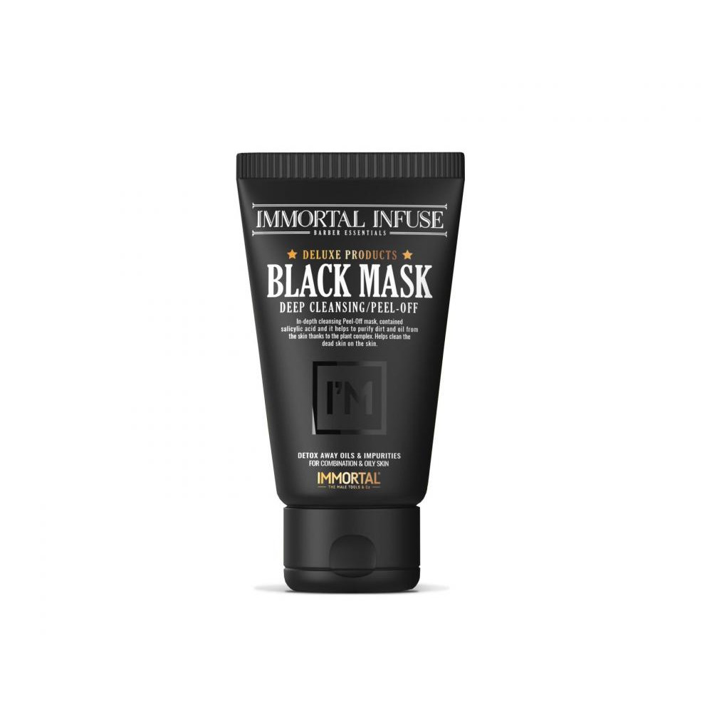 Immortal Чорна маска  Infuse Peel-off black mask для чищення обличчя 150 мл - зображення 1