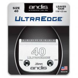 Andis Ножевой блок ULTRA EDGE №40, 0,25 мм, совместим с роторными машинками , MOSER, OSTER (AN u 64076)