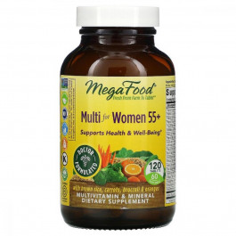 MegaFood Мультивитамины для женщин 55+, Multi for Women 55+, , 120 таблеток