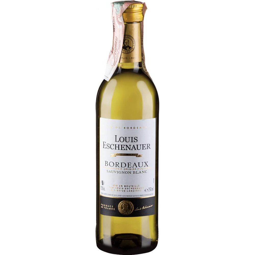 Louis Roederer Шампанське Louis Eschenauer Bordeaux Blanc Sauvignon Blanc біле сухе 0.25 л (VTS1312490) - зображення 1