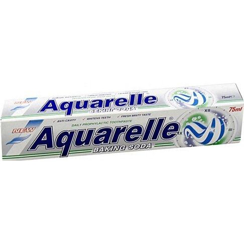 Aquarelle Зубна паста  Baking Soda 75 мл 06639 (3800023406639) - зображення 1