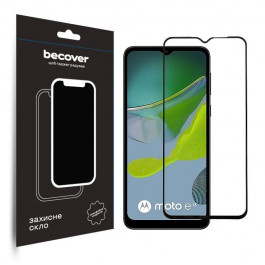 BeCover Захисне скло  для Motorola Moto E13 Black (708843)