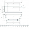 Radaway Gloria 160x73 (WA1-54-160x073) - зображення 4