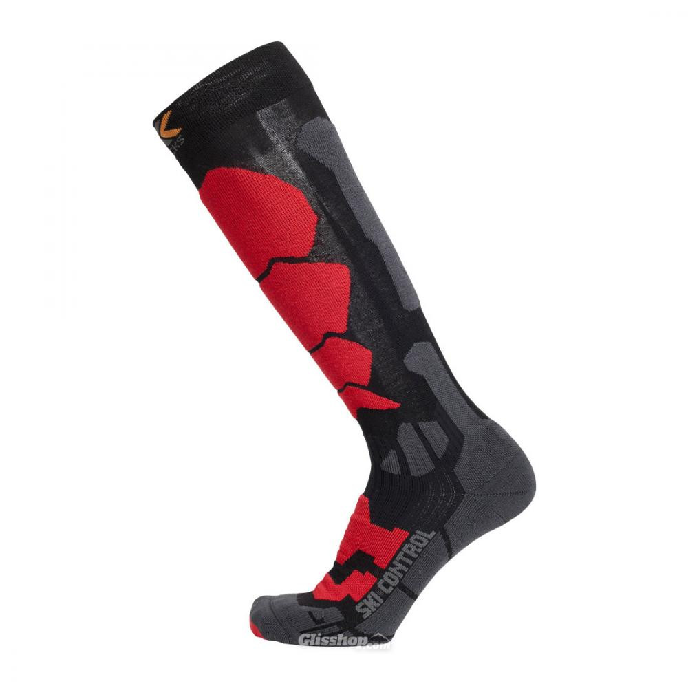 X-Socks Термоноски  SKI CONTROL - 35/38(X20409), 2013 Anthracite/Red - зображення 1
