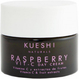 Kueshi Малиновый крем для лица  raspberry super fruit vit C day cream с витамином С 50 мл (8436568902333)