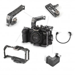 Tilta Camera Cage for Blackmagic Design Pocket Cinema Camera 4K/6K (Basic Kit, Tilta Gray) (TA-T01-B-G)