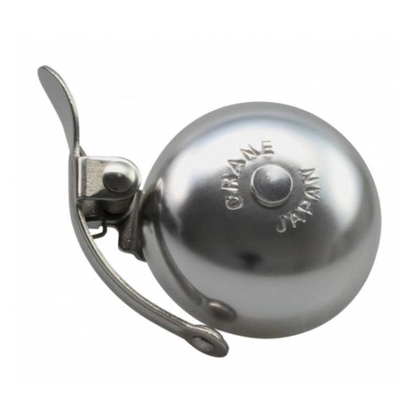 Crane Дзвінок  MINI SUZU, Matte Silver, 45мм алюміній, топкеп, Сріблястий - зображення 1