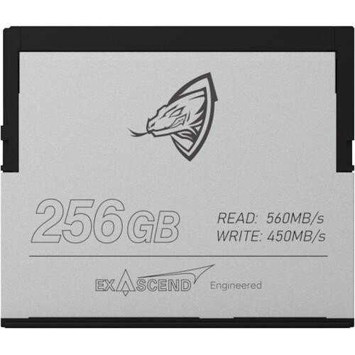 Exascend 256GB Cfast 2.0 Memory Card (ArchonXExascend, RED approved) (EXSC3X256GB) - зображення 1