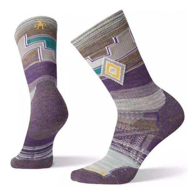 Smartwool Носки женские  Wm's PhD Outdoor Light Pattern Crew, Mountain Purple, р.M (SW 01146.591-M) - зображення 1