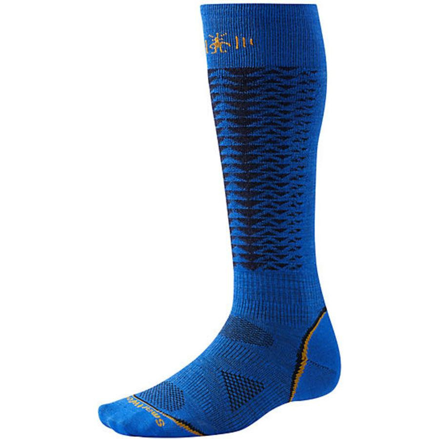 Smartwool Носки мужские  Men's PhD Downhill Racer Socks, Bright Blue, M (SW SW105.378-M) - зображення 1