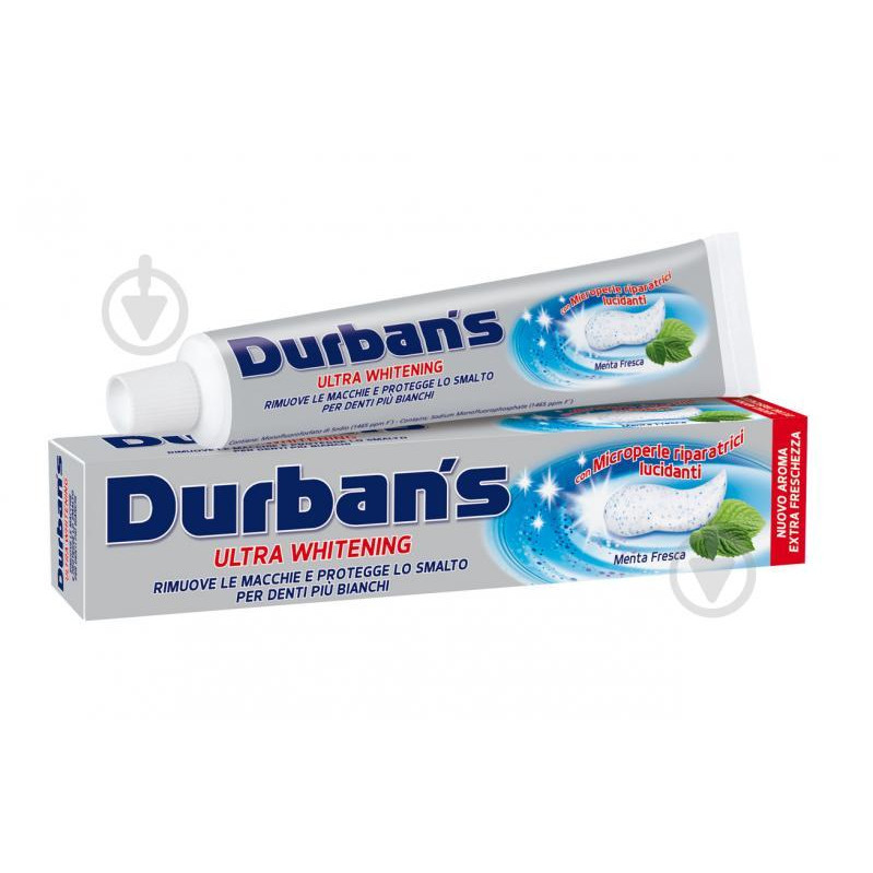 Durban's Зубна паста  Ультра відбілювання 75 мл (8008970010557) - зображення 1