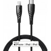 Mcdodo Reliqo USB-C to Lightning Black 1.2m (RCA-625) - зображення 1