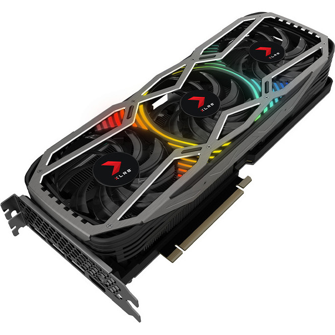 PNY GeForce RTX 3080 Ti 12GB XLR8 Gaming REVEL EPIC-X RGB Triple Fan (VCG3080T12TFXPPB) - зображення 1
