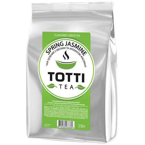 Totti Tea Чай зеленый листовой Весенний жасмин 250 г (8719189233360) - зображення 1