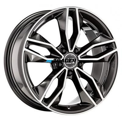 MSW 71 Gloss Dark Grey Full Polished (R17 W7.5 PCD5x100 ET35 DIA63.3) - зображення 1