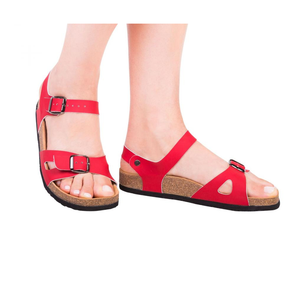 Foot Care Ортопедичні сандалі жіночі , FA-106, червоні, розмір 41 - зображення 1