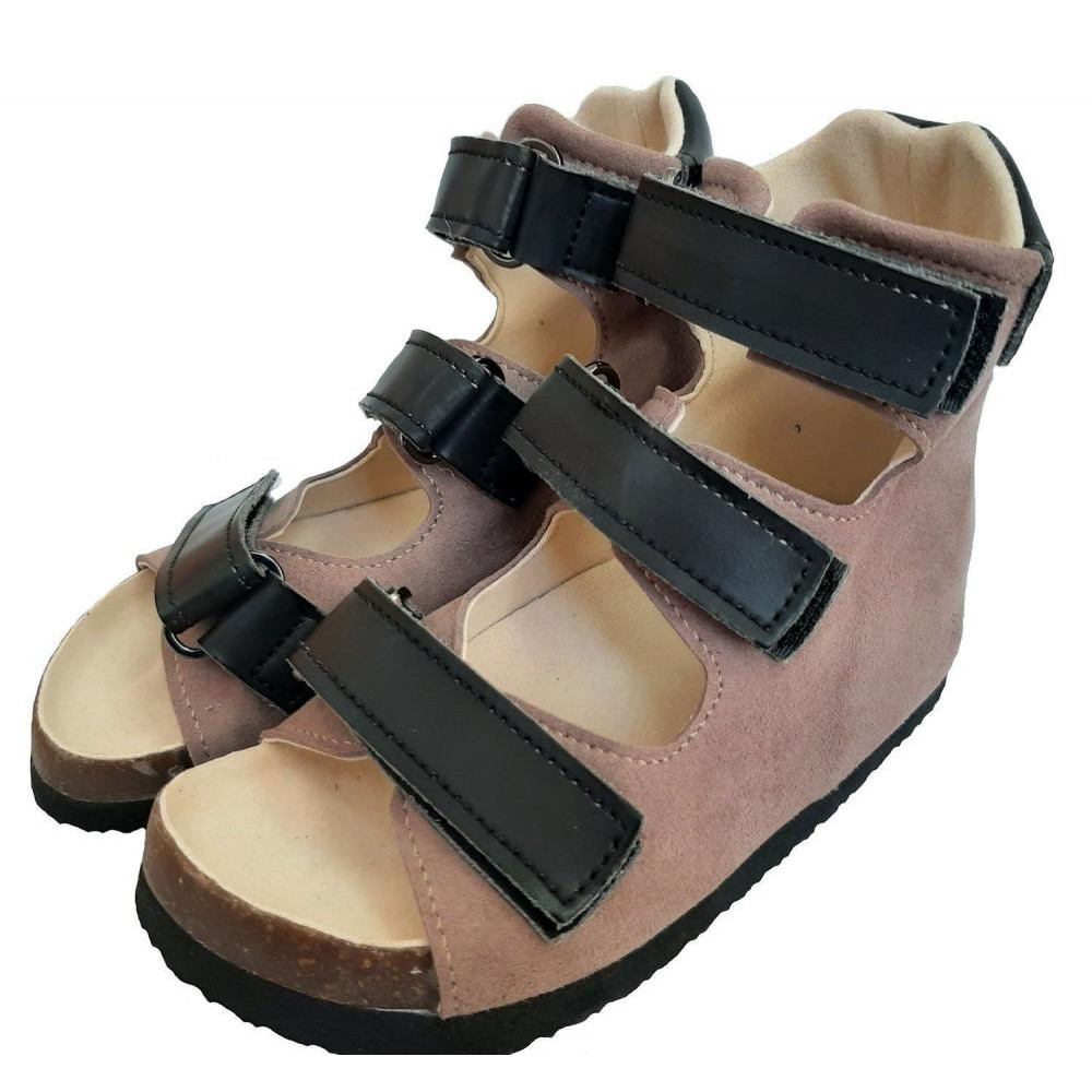 Foot Care Анатомические детские сандалии FC-112, цвет пудра, размер 28 - зображення 1