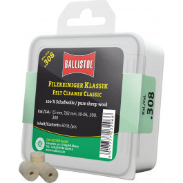 Klever Ballistol Патч для чистки Ballistol войлочный классический .308 60шт/уп 23206 (20994)