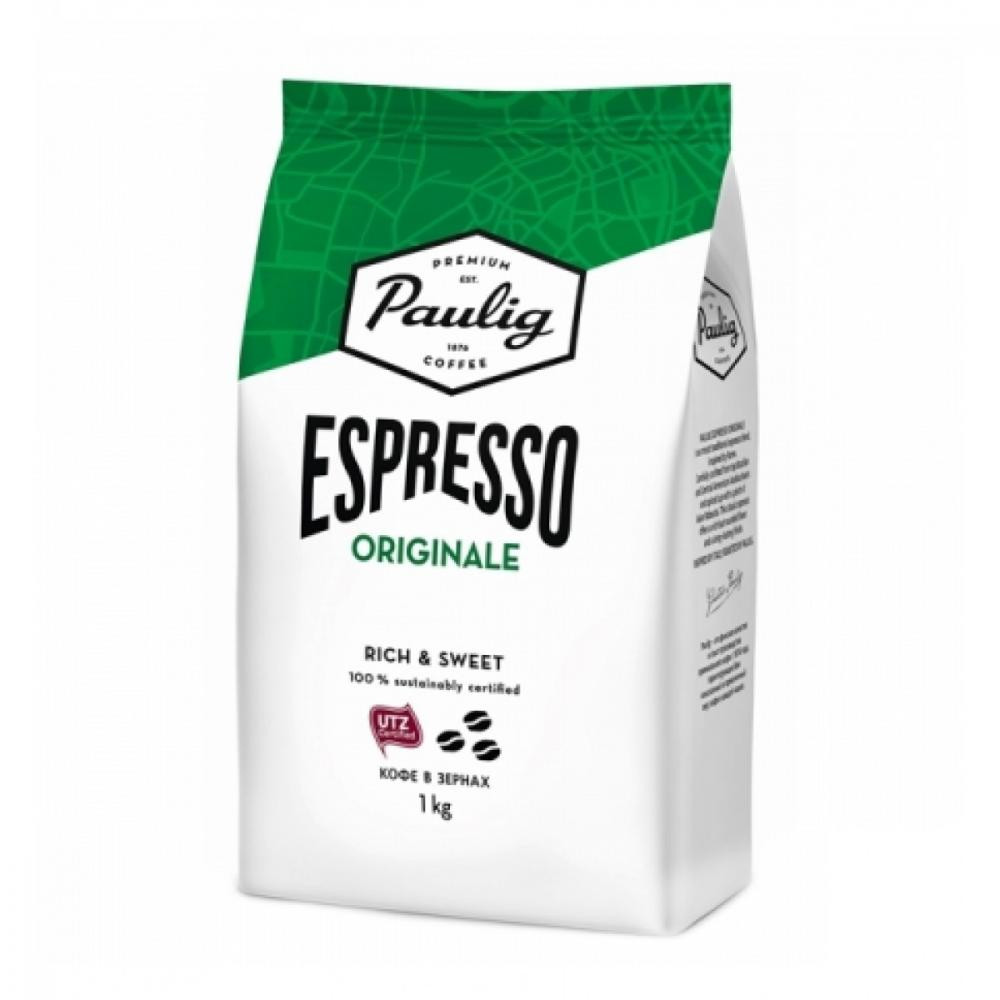 Paulig Espresso Originale зерно 1 кг (6418474039015) - зображення 1