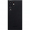 Pitaka MagEZ Case 3 Twill для Samsung Galaxy S23 Ultra Black/Grey (KS2301U) - зображення 1