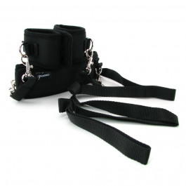   Pipedream Products Fetish Fantasy Series Collar with Cuffs and Leash, черный (603912312447)