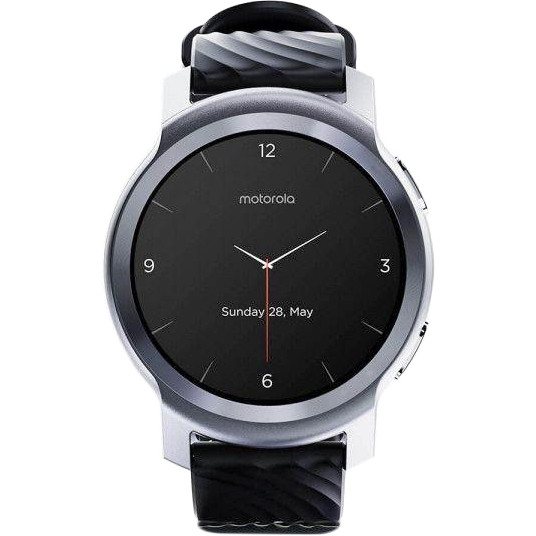 Motorola Moto Watch 100 Glacier Silver - зображення 1