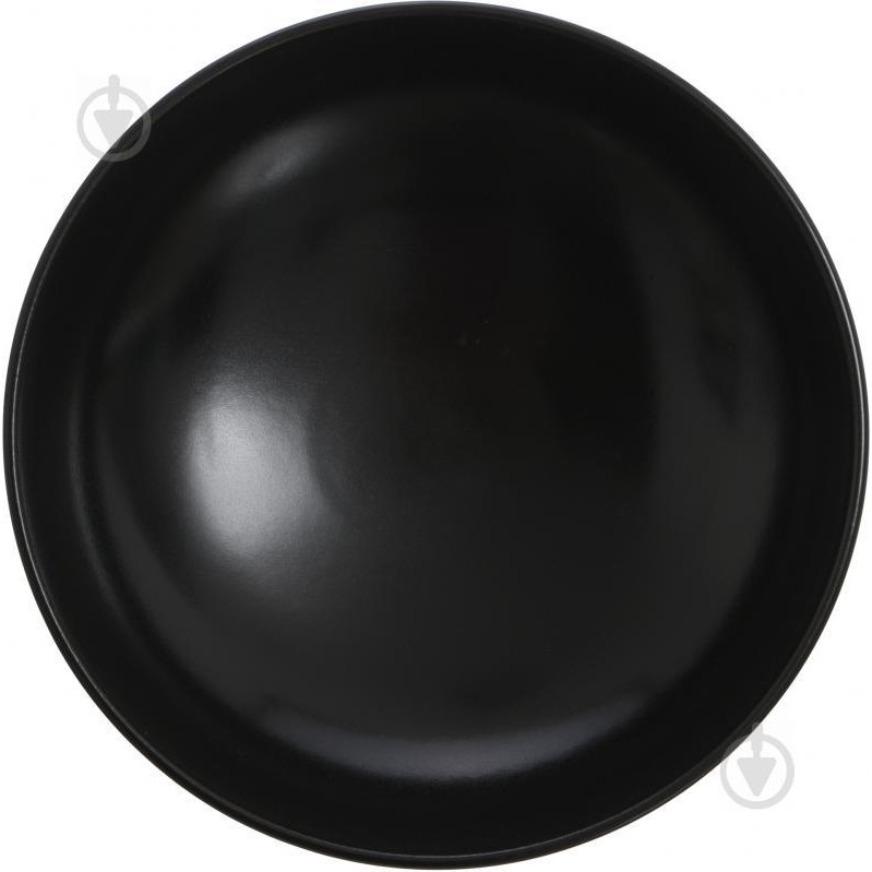 Ipec Тарелка суповая Monaco круглая 19 см Черная (30902195) - зображення 1