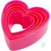 Zenker Набор форм для вырезания печенья Сердце 4 шт. (5051126847470) - зображення 1