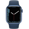 Apple Watch Series 7 GPS 41mm Blue Aluminum Case With Blue Sport Band (MKN13) - зображення 2