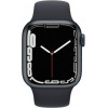 Apple Watch Series 7 GPS 41mm Midnight Aluminum Case With Midnight Sport Band (MKMX3) - зображення 2