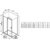 Ravak Blix Slim BLSPS-80 черный+Transparent X9BM40300Z1 - зображення 3