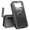 iBattery YD-888KW з ліхтариком та бездротовою зарядкою QI 30000 mAh black - зображення 3