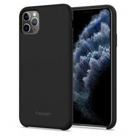 Spigen iPhone 11 Pro Silicone Fit Black (077CS27226)