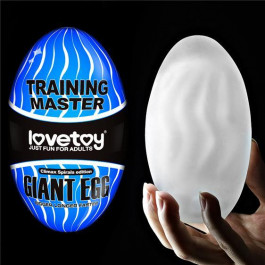 LoveToy Giant Egg Masturbator Blue (6452LVTOY670)